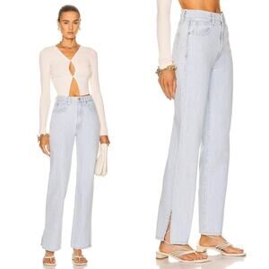 SLVRLAKE London Straight Leg Cotton Jeans NWT size 28